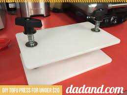 Build A Diy Tofu Press How To Press Tofu Tofu Diy