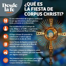 Corpus christi is a feast that is celebrated on the second thursday after whit sunday. 78 Ideas De Corpus Christi En 2021 Eucaristia Imagenes Religiosas Sagrada Eucaristia