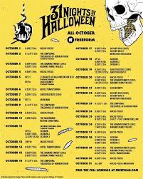 The Complete 31 Nights Of Halloween Freeform Schedule Is Here And It S Amazing 31 Nights Of Halloween Halloween Movies List Halloween 2019