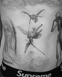 Pro Gamer On Instagram Lucifer And His Angels Cast Out From Heaven By Gustavedore Tattoo Lucifer Tattoo Lucifer Tattoo Angels Demon Tattoo