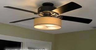 Ceiling Fan Linen Drum Shade Light Kits Ceiling Fan Light Cover Ceiling Fan Drum Decorative Ceiling Fans