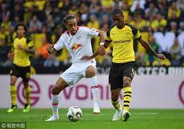 Biete hier unsere vielen bundesliga sticker. Borussia Dortmund Upset Rb Leipzig 4 1 In German Bundesliga S First Round Cgtn