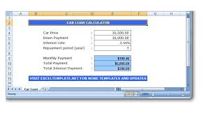 Auto Loan Payment Calculator Spreadsheettemple Car Loans Car Loan Calculator Calculator
