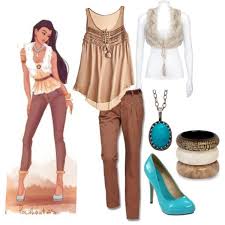Modern Day Pocahontas Pocahontas Outfit Princess Outfits Disney Inspired Fashion