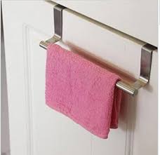 Perfect for small spaces where storage space is limited. Xllent D 43 Silver Stainless Steel Over Cabinet Door Kitchen Towel Bar Size 23 5 X 6 3 X 6 3 Silver Towel Holder Price In India Buy Xllent D 43 Silver Stainless Steel Over Cabinet