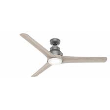 Another reason people add ceiling fans outdoors is to keep you cool on warm days. Hunter Fans 500 Lak60 Lakemont Outdoor Ceiling Fan With Light Kit And Handheld Remote In Modern Style 60 Inches Wide By 14 91 Inches High