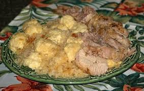 How To Make German Recipes For New Years Pork Roast And Sauerkraut Saurkraut Recipes Pork