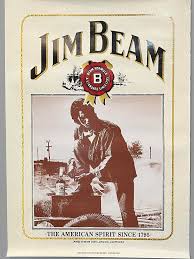 Пару постеров старой рекламы алкоголя. Бурбон Jim Beam История,Алкоголь,Крепкие напитки,Реклама