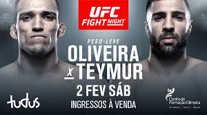 Charles oliveira talks about his unanimous decision win at ufc 256. Sherdog By Mandatory On Twitter Charles Oliveira Vs David Teymur Added To Ufc Fight Night Fortaleza Lineup Https T Co 4bjuzy9jyq