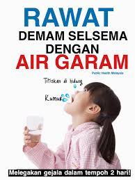Seseorang umumnya dikatakan demam tinggi apa bila suhu tubuhnya dipegang sangat panas, suhu tubuh biasanya mencapai 38 derajat celcius atau bisa lebih. Tak Sangka Garam Rupanya Ubat Penawar Paling Mujarab Bagi Demam Batuk Selsema Remaja