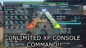 ark survival evolved console unlimited xp player dino console commands