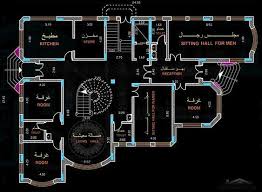 تصميم فيلا سكنية مساحة الارض ٦٦٠ متر مربع مكتب يمن ديزاين للاستشارات الهندسية وخدمات البناء Ar Square House Plans Budget House Plans Drawing House Plans
