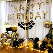 5 out of 5 stars (372) $ 39.95 free shipping favorite add to thirty af signature spa gift box, 30th birthday gift set, 30 flirty and thriving wine glass candle gift basket. Silver Black Happy Birthday Letter Balloons Kit Adult Dad Father Boy Girl Friend Party Decoration Ideas Wine Star Balloon Decor Party Backdrops Aliexpress