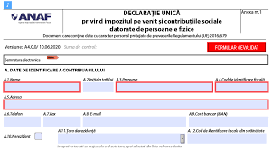Impozitul pe venit conform cotelor în vigoare pe perioada declarată pentru persoanele fizice rezidente (se determină din venitul impozabil f4) (cota stabilită în art.15 din cf x f4)(f5 = 0.12*f4) / подоходный налог согласно ставкам, действующим в декларируемом периоде для физических. AgenÈ›ia NaÈ›ionalÄƒ De Administrare FiscalÄƒ Tema Sesiunii De AsistenÈ›Äƒ De AstÄƒzi Este Modalitatea De Completare È™i Depunere A DeclaraÈ›iei Unice Privind Impozitul Pe Venit È™i ContribuÈ›iile Sociale Datorate De Persoanele
