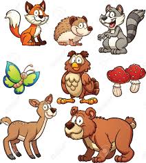 Maybe you would like to learn more about one of these? Cartoon Forest Animals Vector Clip Art Illustration With Simple Royalty Free Cliparts Vectors And Stock Illustration Image 42624846