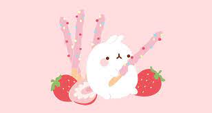 Free Cute Wallpaper Please Follow Cute Laptop Wallpaper Cute Desktop Wallpaper Molang Wallpaper