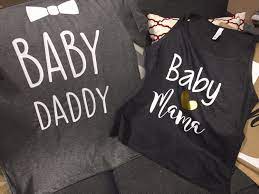 Baby Mama Baby Daddy Gender Reveal Party Shirts Matching Boy Girl Baby Shower Mom Dad New Baby Gender Reveal Shirts Dad To Be Shirts Baby Gender Reveal Party