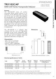 tr1102cap premo pdf catalogs technical documentation