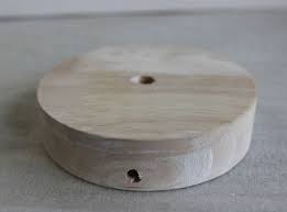 4 1 2 Round Wood Base 1 1 8 Ht Mylampparts Wood Lamp Base Wine Bottle Lamp Lamp Parts