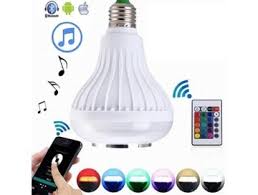Bluetooth Hoparlor Ve Led Lamba Uzaktan Kumandali Ampul Toptan Elektronik Urunler