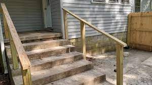 Make it an infinity pool Simple Exterior Handrail For Less Than 100 6 Steps With Pictures Instructables