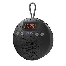 Vtin Shower Radio With Fm Portable Bluetooth Shower Speaker Waterproof With Suction Cu Waterproof Bluetooth Speaker Waterproof Speaker Shower Bluetooth Speaker