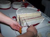 The Business Of Weddings How To Cut A Wedding Cake