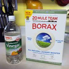 You have probably heard how amazing vinegar is for giving mirrors and windows a shine when watered down and applied with a newspaper. Ceramic Tile Grout Cleaner Borax White Vinegar I Just Got Do E Doing My Entire Bathroom My Grout Looks A Tile Grout Cleaner Cleaning Hacks Grout Cleaner