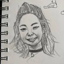 Photo album containing 12 pictures of lia. Fanart Cute Drawing Of Lia I Did Itzy