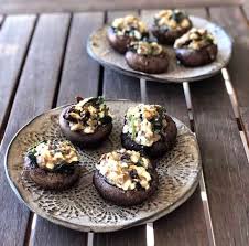 Easy Vegetarian Stuffed Mushrooms Simple Nourished Living