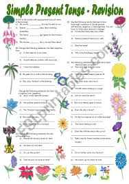 In simple words, we can say that the simple present tense is used to describe routine acts. Simple Present Tense Exercises Fully Editable With Key Esl Worksheet By Vikral