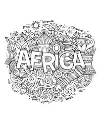 39 africa map coloring pages for printing and coloring. Africa Coloring Pages Free Coloring Home