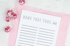 This is your opportunity to create your perfect baby playlist. Baby Shower Games Name That Tune Pretty Providence
