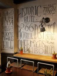 Quipsologies Design Hotel Interior Design Chalk Typography