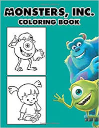 You can easily print or download them at your convenience. Monster Inc Coloring Book Over 50 Coloring Pages About Monster Inc Characters A Nice Large Size 8 5x11 Inches For Kids To Enjoy While Coloring Amazon Co Uk Karole Kshlerin 9798670540674 Books