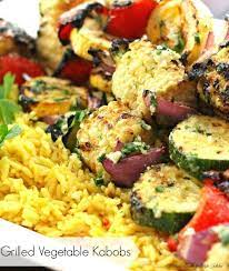 Grilled Vegetable Kabobs With Garlic Herb Butter Grilled Vegetable Kabobs Garlic Herb Butter Grilled Vegetables
