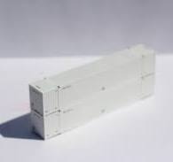 UPS SET #4 53' HIGH CUBE w/ side placards, 8-55-8 corrugated containers  with Magnetic system, Corrugated-side. JTC # 537060