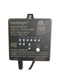 12vdc 60 Watt Led Power Unit Yardbright Landscape Lighting Garden Path And Outdoor Lighting