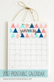 50 2017 Free Printable Calendars Lolly Jane 2017 Printable Calendar Calendar Printables Free Printable Calendar