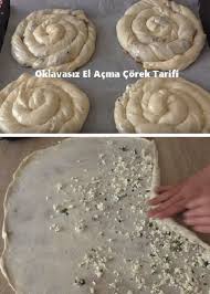 Oklavasiz El Acma Corek Tarifi Donut Recipes Turkish Recipes Perfect Rice Recipe