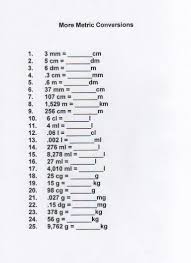 Homework Help Metric System Metric System