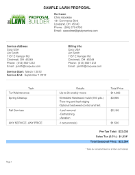 They are experts when it comes to keeping and maintaining your lawn they offer services both for residential and commercial lawns. Proposal For Website Landscaping Templates At Allbusinesstemplates Com