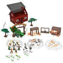 Animal Planet Mega Farm Playset By Animal Planet 37 55 This Set Is Large And Includes Everything Needed To Pretend Play Farm Playset Animal Planet Farm Toys