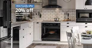 I went back to the store because they have a policy that would replace damaged cabinets for free for 20 years. Ikea Save 20 On Black Stainless Steel Appliances Now Through May 2 It S Time To Refresh Your Kitchen With A Sophisticated Stylish Upgrade Http Bit Ly 3d1ns6n Facebook