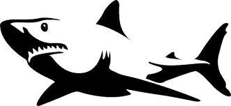 Black And White Cute Black And White Shark Clipart Pics For Great White Shark Clipart Black And White Shark Silhouette Art Clipart Black And White
