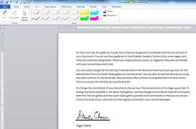Use The Pens Tab In Word To Quickly Pen Your Signature Words Writing Cover Pages
