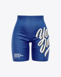 Download Women S Bike Shorts Mockup In Apparel Mockups On Yellow Images Object Mockups