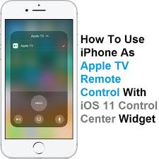 After that, your iphone will be paired to your apple tv and ready to use. How To Use Your Iphone As Apple Tv Remote In Ios 11 Control Center