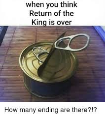 Maybe you would like to learn more about one of these? When You Think Return Of The King Is Over Lord Of The Rings Meme On Me Me