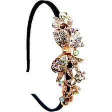 Shop women's designer hair accessories at harrods. Buy Proplady Partywear Stylish Rhinestone Hair Band Head Band For Girls Women Wedding Hair Accessories Designer Hair Bands Online 429 From Shopclues
